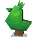 A bush shaped like the pokemon Pidove